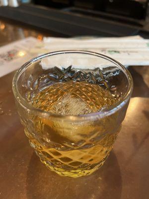 Sabita Neji - a Japanese Rusty Nail - Iwai Tradition Mars Whisky and Drambuie 15