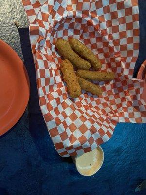 Fried Mozzarella Sticks