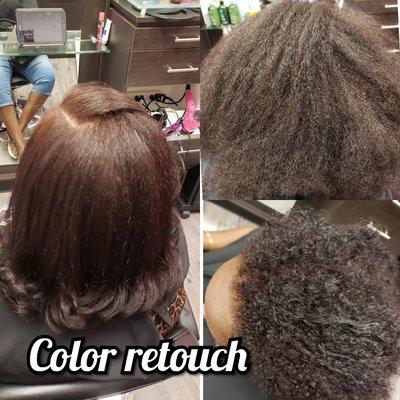 Color touch up trim and style