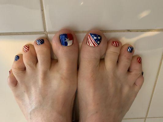 July 4 th nails