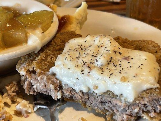 County fried steak