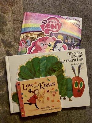 3 Children's books for $20