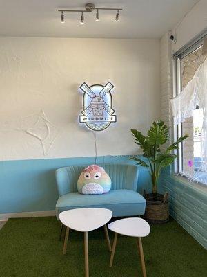 Cute seating areas