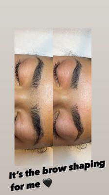 Brow shaping