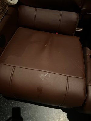 Dirty seat