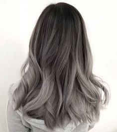 Grey Ombre Hairstyle