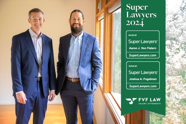 Our founders, Josh and Aaron, have been selected as Super Lawyers by Thomson Reuters for the third year in a row!