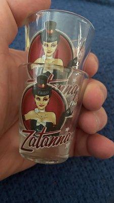 Zatanna shot glasses? Yes please!