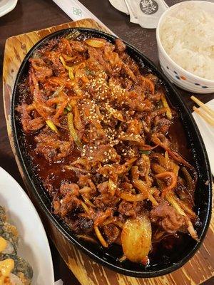 Spicy pork