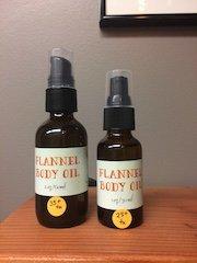 Organic, food-grade, herb-infused body oils for fall & winter