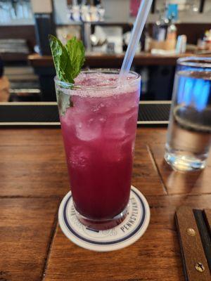 Blueberry Gin Mojito