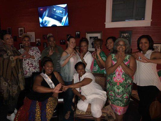 Enjoyed hanging out with Sorors and Friends! I love this place!