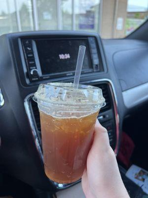 The Captain- lemonade, club soda, and cold brew