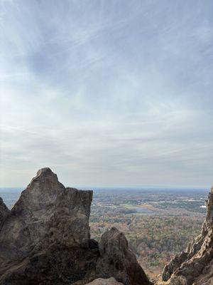 View from the top of pinnacle peak