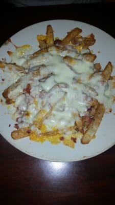 Bacon cheese fries