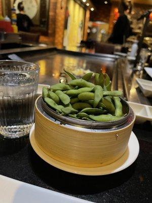 Edamame- I think this was the best part of the meal for me