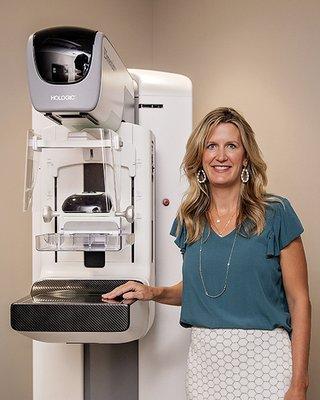 We provide 3D Mammograms at all 5 locations.