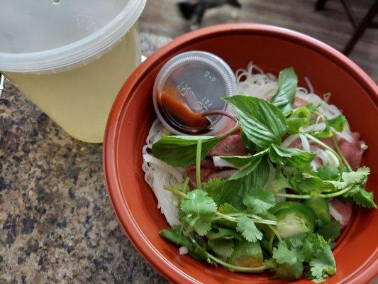 Beef Steak Pho + broth :)