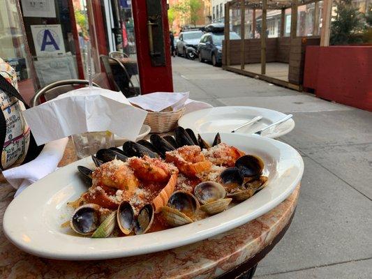 Seafood fra diavolo