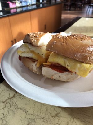 Breakfast sandwich