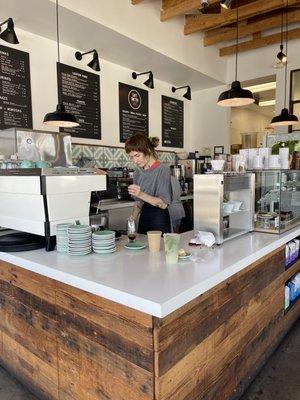 8/18/22 - vantage point of the barista counter