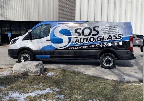 SOS Auto Glass & Calibration, mobile services available.