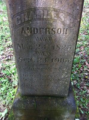 Mary Anne And Charles P Anderson.  Anton Zenkner's first wife's parents.  Oregon Trail Pioneers.