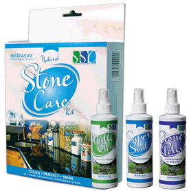 Island Stone Center carries stone care kits for cleaning & protecting your granite countertops.