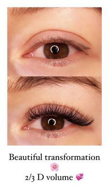 Transformation eyes lashes