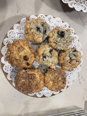 Fresh baked daily pastries.