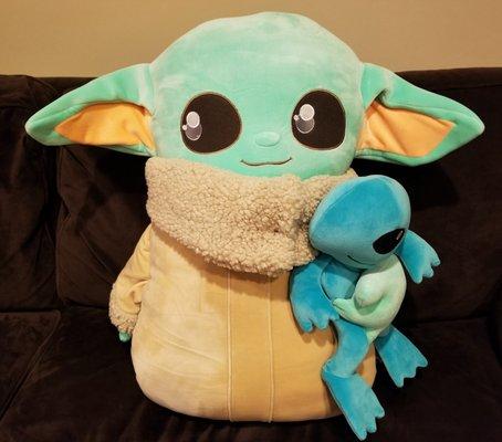 Target exclusive soft and squishy Baby Yoda