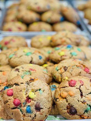 M&M cookies