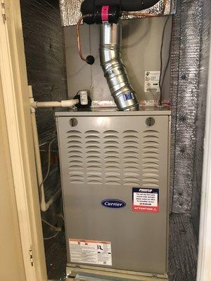 Carrier Furnace Install