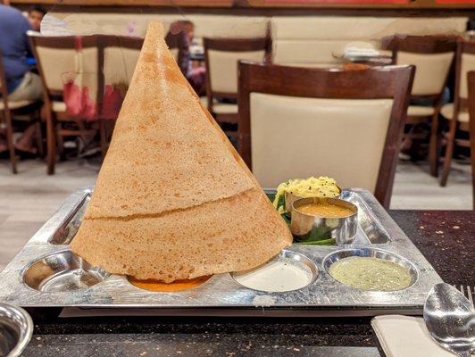 Ghee roast dosa