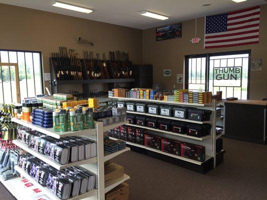 great selection of ammo and gear!