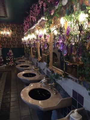 The bathrooms are crazy here!!