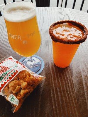 Hazy .394 & a traditional michelada!