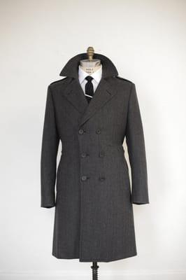 Wool and Cashmere Military coat