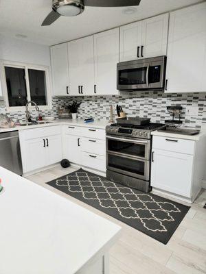 A full kitchen remodel