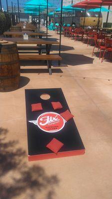 Only Cornhole on the island.