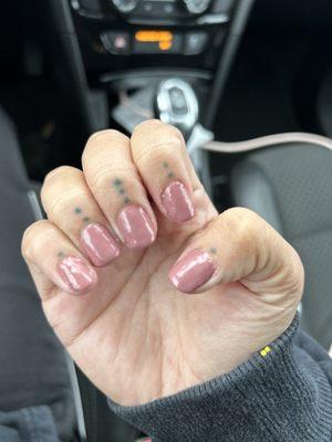 Gel manicure