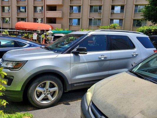 Ford Explorer.......my rental vehicle for one month & 3 weeks.