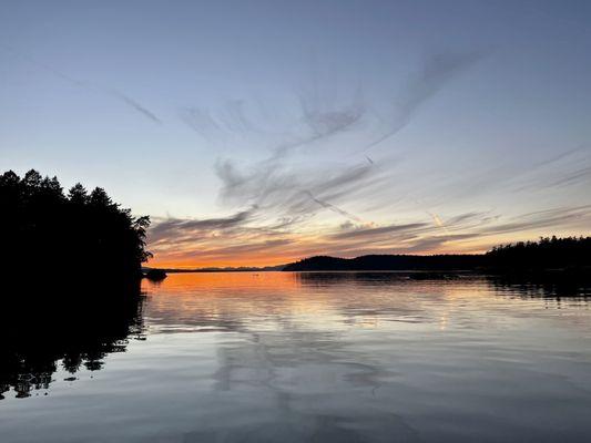 Sunset On The Dock