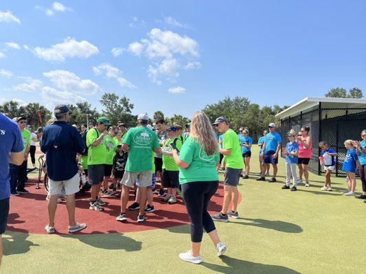 Challenger baseball event in Venice, FL