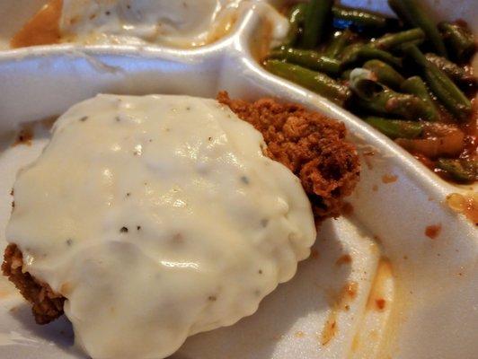 The chicken fried steak is back, tiny but delicious!