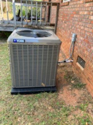 York heat pump with 10 year parts and labor warranty from York.