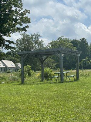 Outside seating