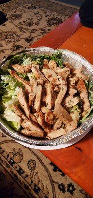 Chicken Caesar Salad. Very good.