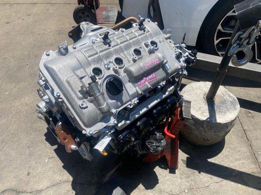 New engine (used import) which carry 50k mileage in