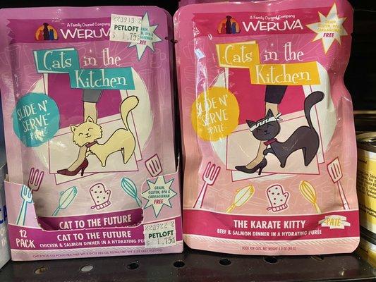 Cat to the Future and The Karate Kitty  Weruva cat food